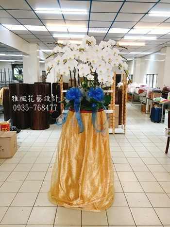 南投花店_喪禮蘭花外送彰化花店_雲林花店追思蘭花免運費服務