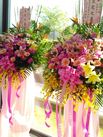 台西鄉花店,開幕羅馬柱中部花店外送,水林鄉花店