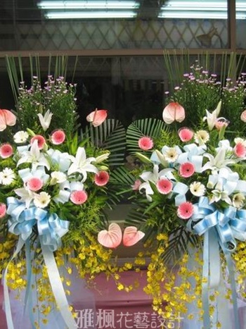 員林市區花店雅楓花藝,斗六花店,斗南花店喪事花籃代送服務