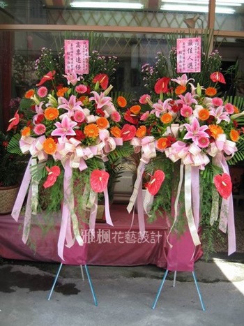 結婚高架花籃福興花店，南投市花店，彰化市花店