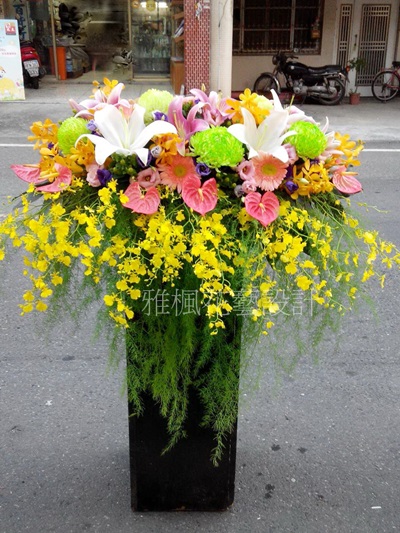 台西花店,元長花店開幕桌花,四湖花店