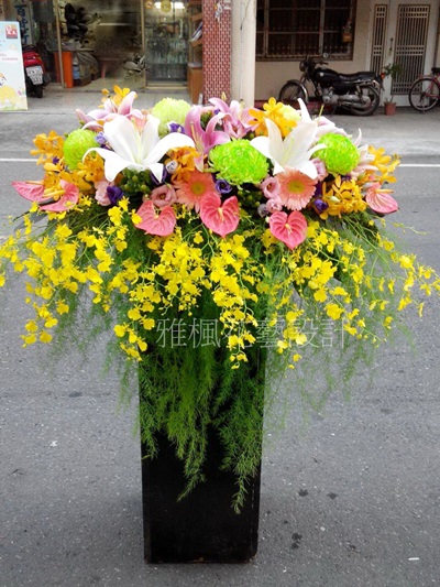 台西花店，元長花店開幕桌花，四湖花店