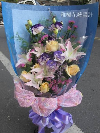 集集花店,鹿谷花店,埔里花店送老婆花束