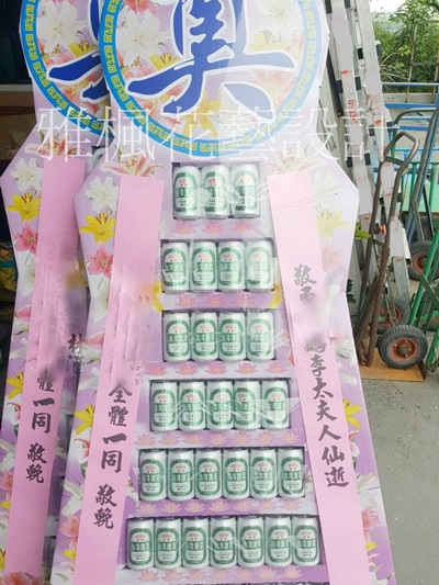 雲林縣斗六市花店追思罐頭柱,雲林縣台西鄉花店