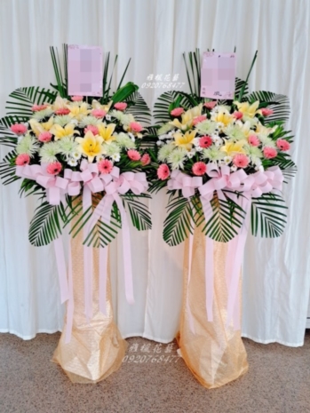 伸港鄉殯儀館送花、彰化縣伸港鄉第一公墓殯儀館喪禮花籃