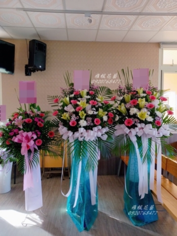 斗六市明心花園生命園區送花